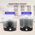 Elite Gourmet Food Dehydrator with 5 Trays