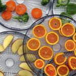 Nutrichef Electric Food Dehydrator with 5 Trays