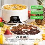 COSORI 5-Tray Food Dehydrator with Timer and Recipes