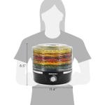 Elite Gourmet Food Dehydrator with 5 Trays