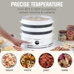 Elite Gourmet Digital Food Dehydrator with Adjustable Timer