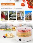 Food Dehydrator with 5 BPA-Free Trays