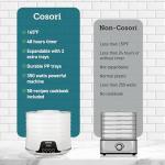 COSORI 5-Tray Food Dehydrator with Timer and Recipes