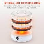 Elite Gourmet Digital Food Dehydrator with Adjustable Timer