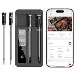 Smart Meat Thermometer with Bluetooth and WiFi