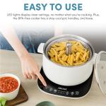 Smart Electric Hot Pot and Rapid Boil Steamer