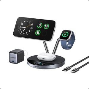 Anker 3-in-1 MagSafe Wireless Charging Station