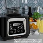 High-Power Commercial Smoothie Blender with 4 Settings