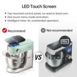 Hauswirt Smart Stand Mixer with Touchscreen, 5.3Qt