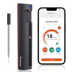 Smart WiFi Meat Thermometer with Ultra-Thin Probe
