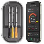 Smart Wireless Meat Thermometer with 3 Probes