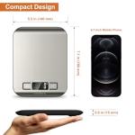 CROWNFUL Digital Kitchen Scale, 11 lb Capacity