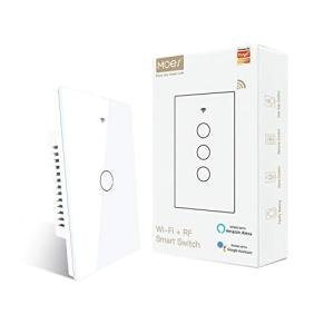 MOES 2.4GHz WiFi Smart Touch Wall Switch