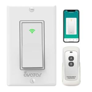 Bluetooth Smart Light Switch with Voice Control
