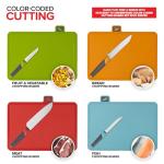 Smart Cutting Board and Knife Set with Holder