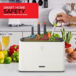 Smart Cutting Board and Knife Set with Holder