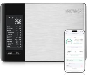 MrOwner Smart Kitchen Scale with Nutritional Calculator