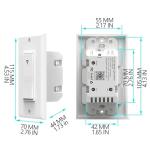 Bluetooth Smart Light Switch with Voice Control