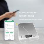 FITDAYS Smart Kitchen Scale for Cooking and Nutrition