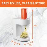 Electric Spiralizer - 3-in-1 Veggie Noodle Maker