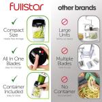 Fullstar 4-in-1 Vegetable Spiralizer and Slicer