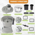 4-in-1 Electric Vegetable Chopper and Slicer