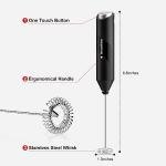 Bonsenkitchen Handheld Milk Frother for Coffee