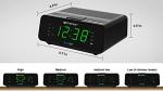 Emerson SmartSet Dual Alarm Clock with Radio
