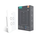 MoesGo Smart WiFi Touch Wall Light Switch 4 Gang