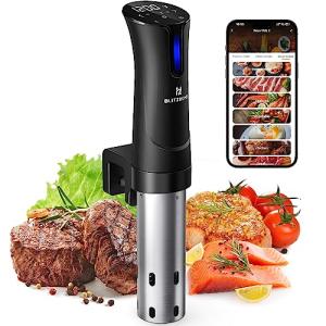 BLITZHOME WiFi Sous Vide Cooker with Timer