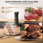 BLITZHOME WiFi Sous Vide Cooker with Timer