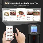 Inkbird WiFi Sous Vide Cooker with Timer and Recipes