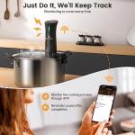 BLITZHOME WiFi Sous Vide Cooker with Timer