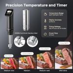 KitchenBoss WIFI Sous Vide Cooker - 1100W Immersion Circulator