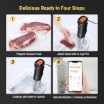 INKBIRD 2.4G WIFI Sous Vide Cooker with App Control