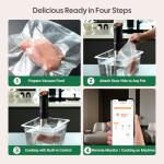 InkSous WIFI Sous Vide Cooker with App and Recipes