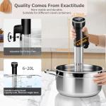 CATTLEMAN CUISINE WiFi Sous Vide Cooker, 1000W