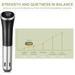 Wancle 1100W Waterproof Sous Vide Cooker
