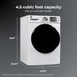 Kenmore 4.5 cu. ft. Front Load Washer, White