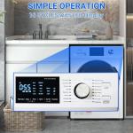 2.7 cu.ft Front Load Washer with 16 Cycles