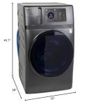 GE Profile 28" Smart Washer/Dryer Combo, 4.8 cu.ft