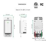 Lesim Smart WiFi Light Switch for Alexa & Google Home