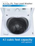 BLACK+DECKER 4.1 Cu. Ft. Top Load Washing Machine