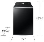 Samsung 4.7 Cu Ft Smart Top Load Washer Bundle