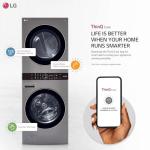 LG WashTower Smart Laundry Center in Graphite Steel