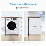 Midea 24 Inch All-in-One Washer Dryer Combo