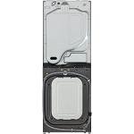 LG Smart WashTower Laundry Center in Black Steel