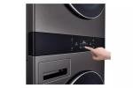Smart Stacked Laundry Center with Steam Feature