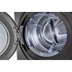 LG Smart WashTower Laundry Center in Black Steel