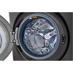 LG Smart WashTower Laundry Center in Black Steel